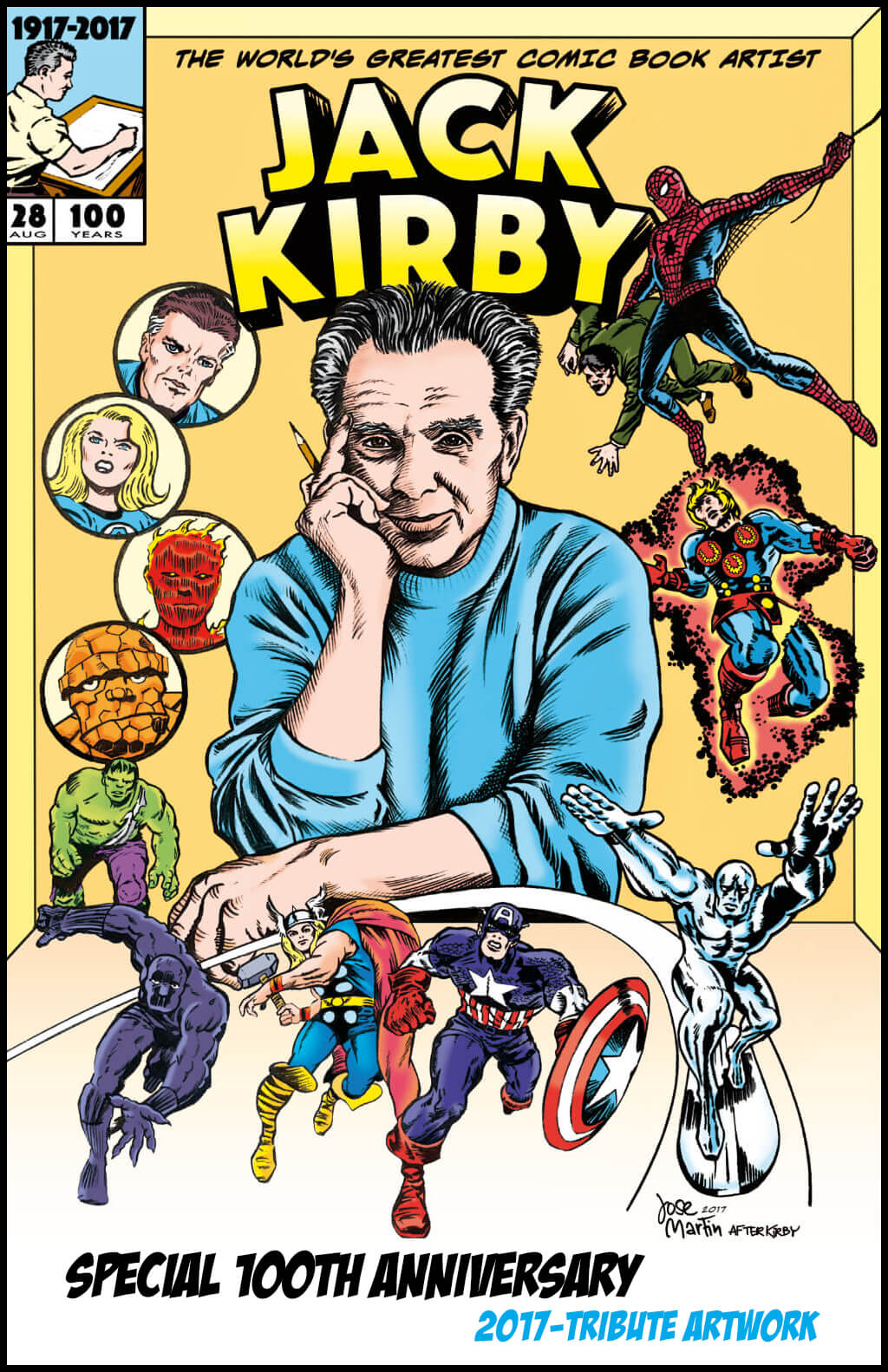 jose-martin-comic-book-illustrator-JACK-KIRBY-100th-ANNIVERSARY-Tribute-Artwork